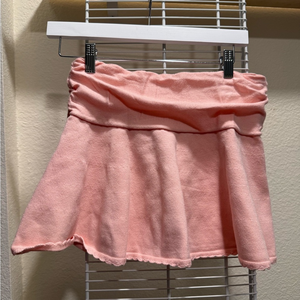 Danielle Guizio Pink Mini Skirt